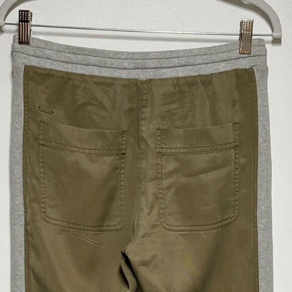 Aritzia Wilfred 100 Lyocell Olive and Gray Pull on Jogger Sz 2 - Picture 4 of 8